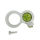 thumbnail image 4 of Nivel De Taladro Pequeño Circular De Burbuja Para Muebles, Carpintería, Taller, Blanco, 4 of 5