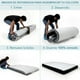 thumbnail image 3 of Colchon King Memory Foam Tricapa 201cm X 191cm X 18cm, 3 of 6
