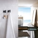 thumbnail image 4 of Gancho para Baño TASTOS Acero Inoxidable Negro Mate Paquete de 2, 4 of 6