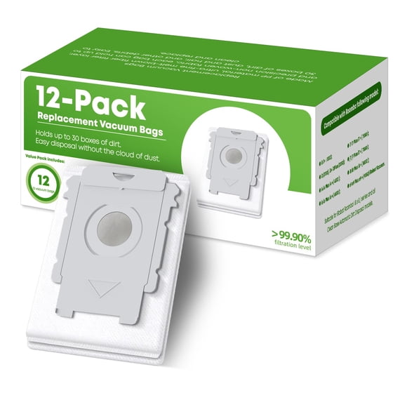 Bolsas de aspiradora de repuesto VBN para iRobot Roomba i & s & j Series
