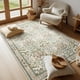 thumbnail image 1 of Alfombra Baksham 122x152 cm Beige y Azul Lavable, 1 of 8