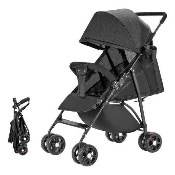 Coche Plegable negro