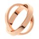 thumbnail image 2 of La Moda Se Levantó La Bufanda De Seda De La Joyería Del Oro Doble Clip De Hebilla Deslizante Anillo De La Bufanda, 2 of 3