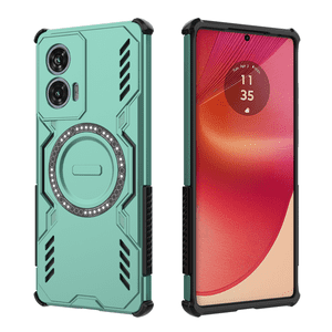 Funda Foxdock Para Motorola Edge 50 Fusion 5G , Magnética, Resistente A Golpes, Con Soporte, Unisex, Carga Inalámbrica