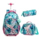 thumbnail image 1 of 18 Inch School Wheeled Backpack for Boys Girls Travel Rolling Backpack 18 inch School Trolley Bag Set Lunch Bag and Pencil Case, 1 of 3