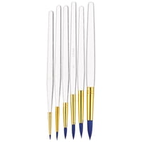 Set De Cepillos Redondos Sintéticos Dynasty C-400 10/0, 2, 4, 6, 8 Y 10