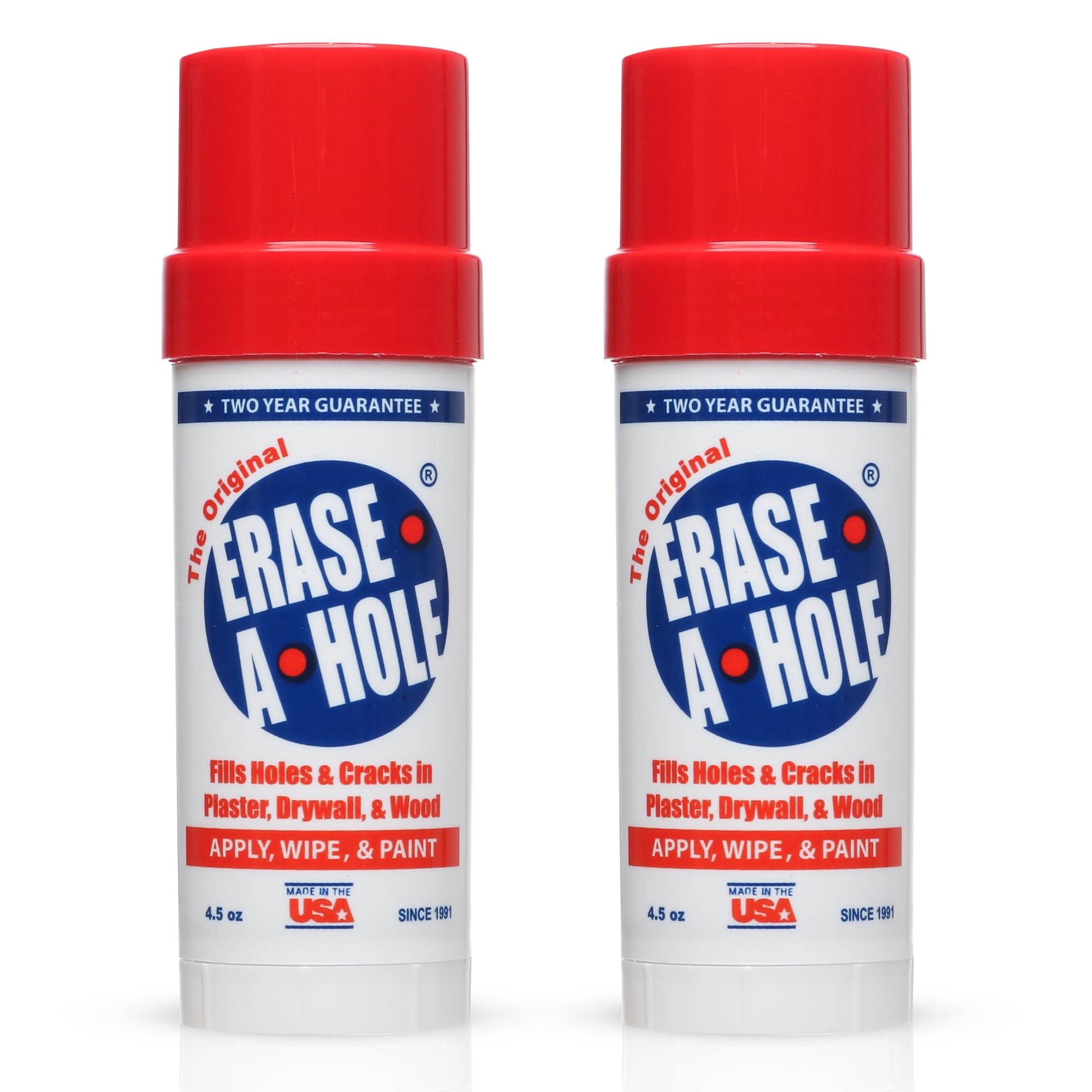 Erase A Hole - Masilla De Reparación De Paneles De Yeso Solución Rápida Y Fácil Para Borrar Un Agujero