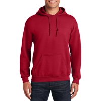 Buzo Con Capucha Gildan Heavy Blend 50/50 Cereza Xl