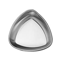 Bothyi - Plato De Ensalada, Bandeja De Exhibición De Granos De Café Reutilizable A Prueba De Herrumbre Para Aperitivo, Triángulo De Aperitivos