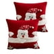 thumbnail image 1 of Set De 2 Fundas De Cojin Para Navidad 3d B3, 1 of 3