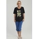 thumbnail image 2 of Polera Mujer Print Negro - VII, 2 of 8