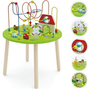 Viga - Mesa Madera Circuito Alambre Motricidad