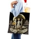 thumbnail image 4 of The Promised Neverland Bolso de tela con estampado de lienzo para mujer, bolsa de compras reutilizable y estética, con cremallera interior, regalo para mujer,40*45cm., 4 of 6