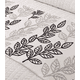 thumbnail image 1 of Piecera bordada para cama sin fundas de cojín diseño 6 color crema, 1 of 3