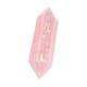 thumbnail image 5 of Varita de cristal 6 Piedra de energía pulida facetada Varitas de doble punto Cristal de fluorita natural para colección de meditación Decoración Rosa, 5 of 5