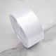 thumbnail image 1 of Xiao Hua Cinta ancha de poliéster blanca de 4 cm x 23 metros - Cinta suave y colgante para envolver regalos, hacer lazos para cestas de regalo, manualidades y decoraciones para fiestas, 1 unidad., 1 of 3