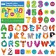 thumbnail image 1 of Letras y números magnéticos Auzesto 48 piezas Imán para nevera con animales, 1 of 7