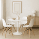thumbnail image 3 of Mesa de Comedor Tulip 80cm - Blanca, 3 of 7
