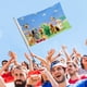 thumbnail image 4 of Tiny Bunch Baby TV Bandera impresa con temática, regalo perfecto para fanáticos, amigos y familiares, y adecuada para actividades al aire libre e interiores, decoraciones de fiesta. 90 cm × 150 cm., 4 of 6