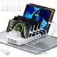 thumbnail image 1 of Cargador USB COTOP 510W 10 puertos USB‑C/A y 8 cables, 1 of 8