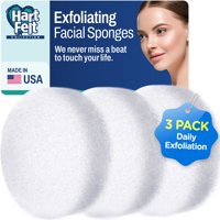 Esponja Exfoliante Facial Hartfelt 3 Unidades
