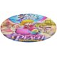 thumbnail image 1 of Princesa Peach Alfombra Redonda de Felpa Coral, Antideslizante, No Desprende Pelusas, Lavable y Duradera para Salón, Dormitorio y Habitación de Niños 60cm, 1 of 6