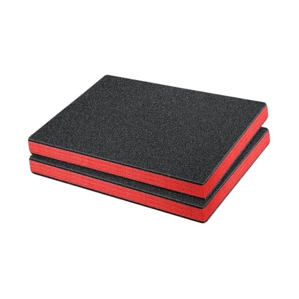 Inserciones de espuma para cajas de herramientas, acolchado de espuma, espumas de protección contra impactos, inserto de caja para artículos frágiles 50x335x5cm