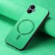 thumbnail image 4 of Magnetic Slim Case for Samsung Galaxy A06 with Camera Guard & Anti-Scratch Back Green, 4 of 6