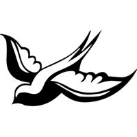 Rienda Libre Graphics - Decomural Swallow Birds Ws-32875