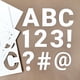 thumbnail image 2 of Paquete de letras y números FreshCut Crafts, 3 pulgadas, 209 unidades, 2 of 9