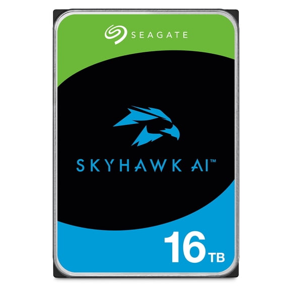 Disco Duro Seagate Skyhawk AI 16 TB Video Interno HDD 3.5"