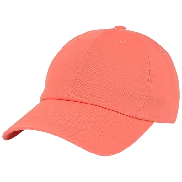 Gorra E BY ELIDAN de Perfil Bajo, Algodón, Coral