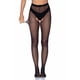 thumbnail image 4 of Pantyhose Leg Avenue de nailon transparente sin entrepierna, talla grande, 4 of 8