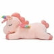 thumbnail image 1 of Almohada de peluche de unicornio hitoshe grande rosa 31.4 in, 1 of 2