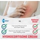 thumbnail image 5 of Crema de hidrocortisona de máxima potencia al 1% con aloe (paquete de 3), 30 ml, 5 of 9