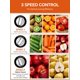 thumbnail image 4 of Extractor de jugos centrífugo Airon 800 W, boca ancha de 7,5 cm, 3 velocidades, 4 of 5