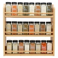 Organizador Spice Rack Thalomely De Bambú De 3 Niveles, Color Natural