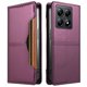 thumbnail image 1 of Funda Billetera para [Xiaomi 14T Pro] Tarjetero Magnético Soporte Morado, 1 of 6