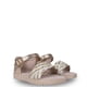 thumbnail image 2 of Sandalia Niña Tejida con Velcro Ajustable Dorado Pillin, 2 of 3