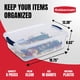 thumbnail image 4 of Contenedores de almacenamiento Rubbermaid Cleverstore 17 L (paquete de 6), 4 of 9
