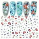 thumbnail image 1 of Elegant 3D Floral Nail Art Stickers - Plum Blossom, Sunflower, and Flower Sliders - Self-Adhesive Manicure Decoration, 1 of 3