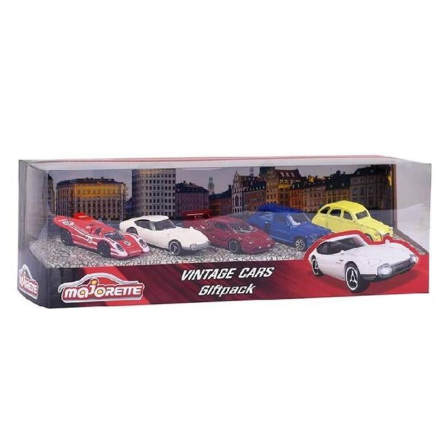 Genérico - Juguete Pack 5 Autos 1:62 Metalicos Vintage Infantil