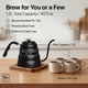 thumbnail image 3 of Hervidor de cuello de cisne Barista Warrior 1,2 L negro mate, 3 of 7