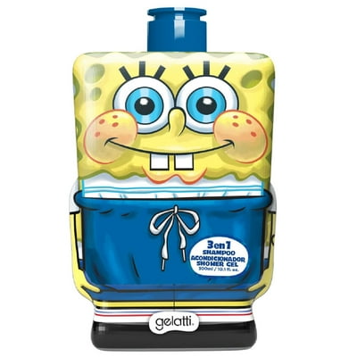 Shampoo Bob Esponja, Producto Surtido 300 Ml Gelatti Kids