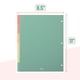 thumbnail image 5 of Separadores para archivador Mr. Pen 12 uds 21,6 × 27,9 cm, 5 of 7