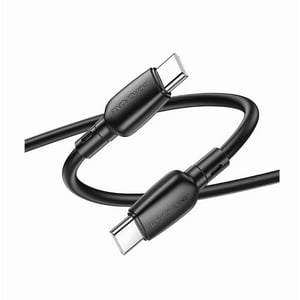 Borofone - Cable Tipo C De Carga Rápida Bx93 Negro, 60W - 3A