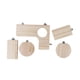 thumbnail image 3 of de Madera para Pájaros Soporte de Percha de Madera de 5 Piezas Estante de Esquina de Jaula de Hábitat para Periquitos, Periquitos, Loros, C, 3 of 5