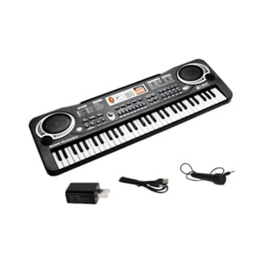 Magideal - Teclado De Piano Para Niños, Juguete Musical Educativo, Teclado De Piano Electrónico De 61 Teclas, Instrumento Musical Para Niños Y Niñas De 3 Años En