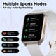 thumbnail image 2 of Smartwatch Motorola Moto Watch 70 de 1,69" LCD en rosa dorado, 2 of 9