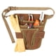 thumbnail image 2 of Cinturón De Herramienta De Jardín Marrón Multi bolsillo Ajustable Lienzo Bolsa De Herramienta De Florista Jardinero Herramientas De Granjero Bolsa De Cintura, 2 of 3